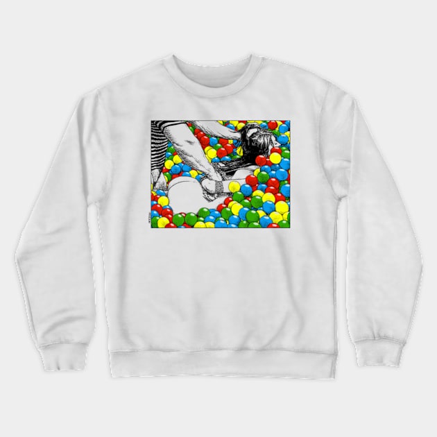 Apollonia SaiLes jeux interdits (Games allowed in the store after closing time) Crewneck Sweatshirt by apolloniasaintclair